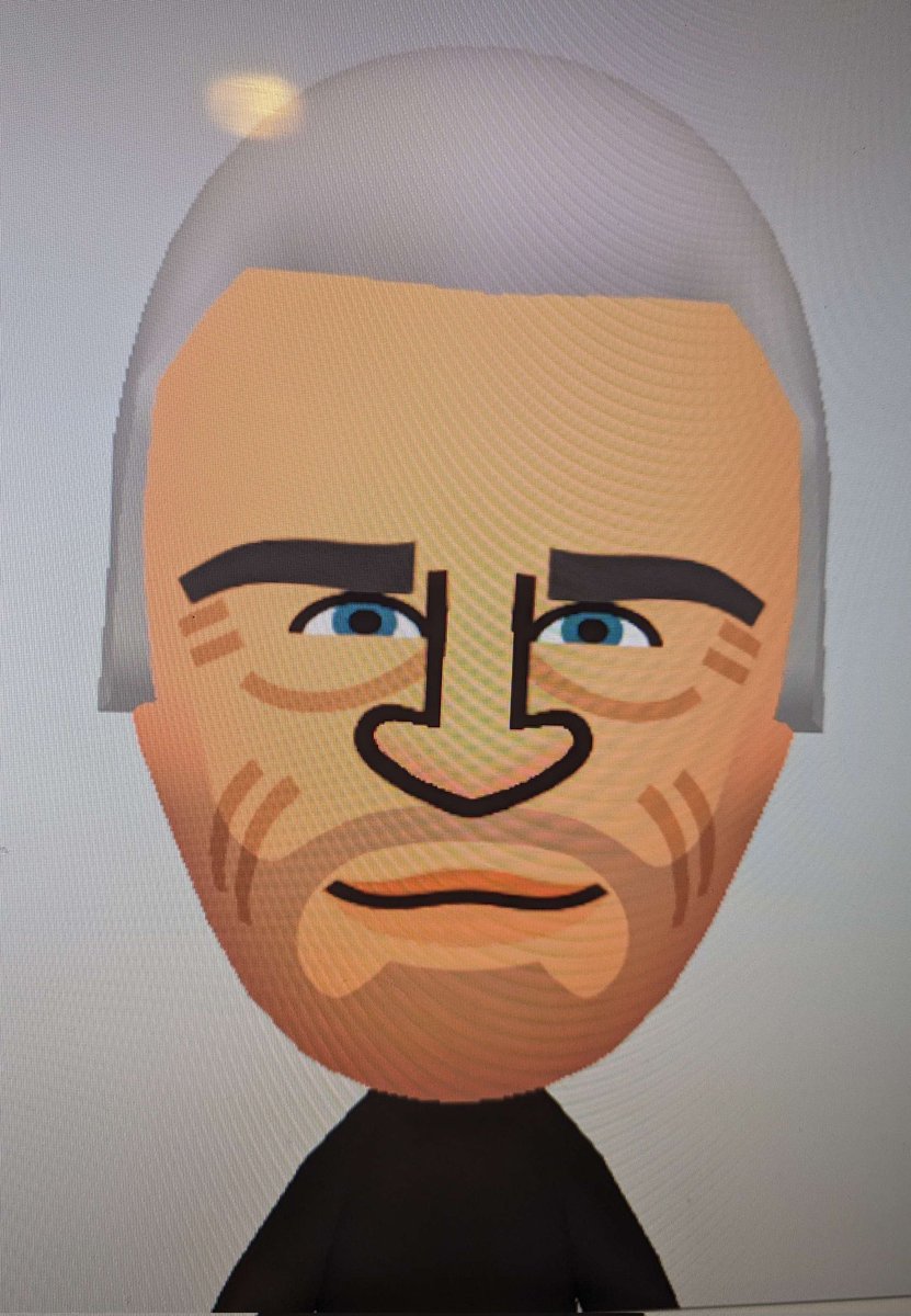 FormalSquidiot's tweet photo. I see people posting their Epstein Miis and I'm sorry to say but I think mine beats them all https://t.co/irGm4RrD3l