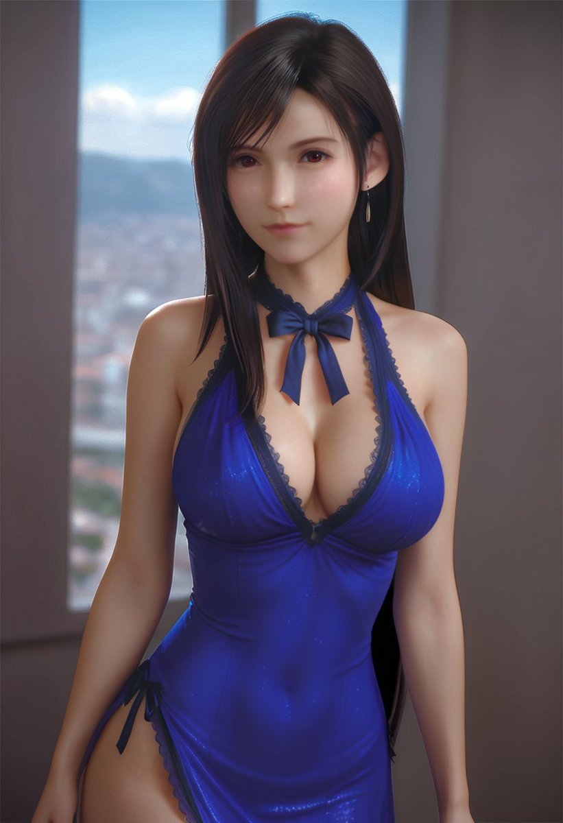 aieternaldream's tweet image. Final Fantasy 7 Remake - Tifa Lockhart - AI Girls - #Tifa #TifaLockhart #AIgirl #FinalFantasy
