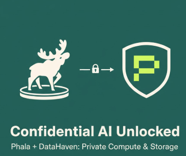 0xWLnet's tweet photo. Imagine AI that truly respects your privacy! @PhalaNetwork and @DataHaven_xyz join forces to build the ultimate "Confidential AI" shield. Secure compute meets private storage, creating a robust ecosystem where sensitive data in healthcare or finance remains truly yours https://t.co/VZiNaendrC