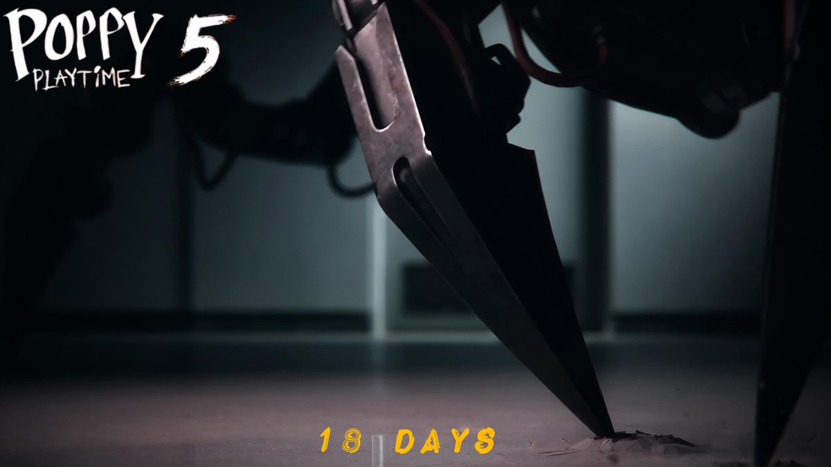 PoppyCommunity's tweet image. I definitely learn something about you every day! 1006
18 days until launch. 
#PoppyPlaytimeChapter5 #PoppyPlaytime