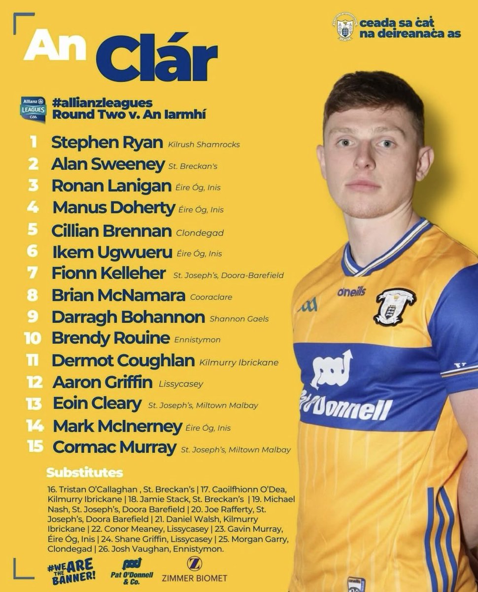 Clare Football Supporters Club tweet media