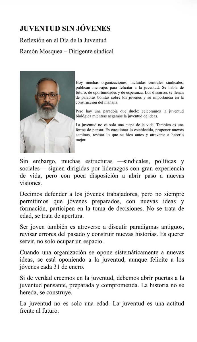 Ramón Mosquea tweet media