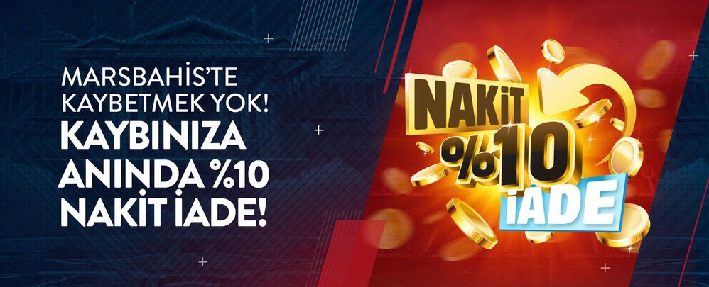 Marsbahis'te Kaybetmek Yok!

Kaybınıza Anında %10 Nakit İade 🔥

Güncel Giriş Yapmak artık çok kolay 👇

bit.ly/MarsbahiseGire…

#Marsbahis #kupon #iddaa #canlı #maç #iddaa