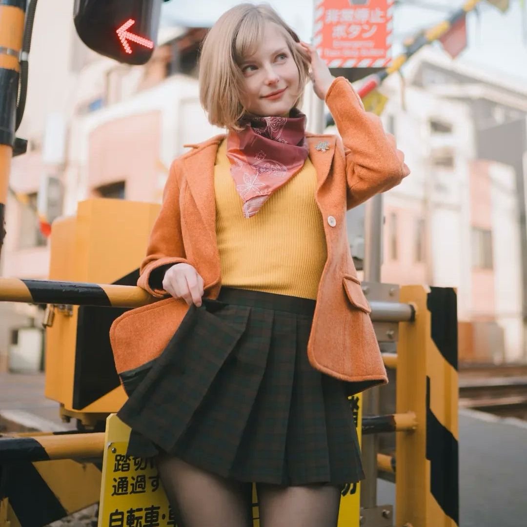 VideoArtGame's tweet image. Resident Evil 4 - Ella Freya as Ashley Graham