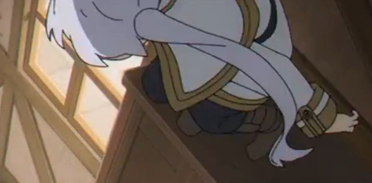 Dodo_Rexy's tweet image. Lo mejor son estos 4 frames que muestran como salta del armario y al caer se tuerce el tobillo xddd