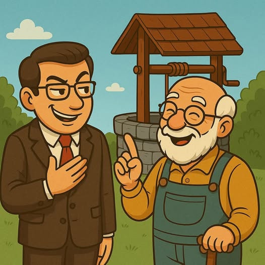LunaGitana0333's tweet photo. El abogado le vendió un pozo a su viejo maestro de la escuela. 

Dos días después fue a verlo y le dijo: 
 _ Señor, le vendí el pozo, ¡pero no el agua que está dentro! 
 Si quiere usar el agua, debe pagar un extra. 

El maestro sonrió y respondió: 
 _Sí, justo iba a buscarlo. 
 Iba a decirle que debe sacar su agua de mi pozo, o de lo contrario desde mañana mismo tendrá que empezar a pagar un pequeño alquiler. 

Al oír esto, el abogado se puso nervioso y soltó una carcajada: 
_ jajaja.
 - tranquilo, tranquilo, estoy bromeando, maestro. 

El maestro se rió y dijo: 
 _ Así es como personas como usted terminan siendo abogados… después de estudiar con nosotros. 
  ¡Honor a los maestros!