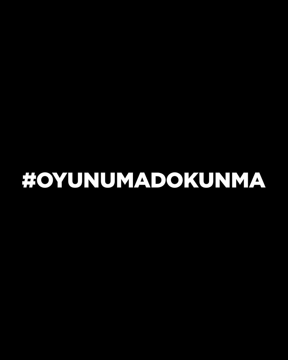 #OYUNUMADOKUNMA