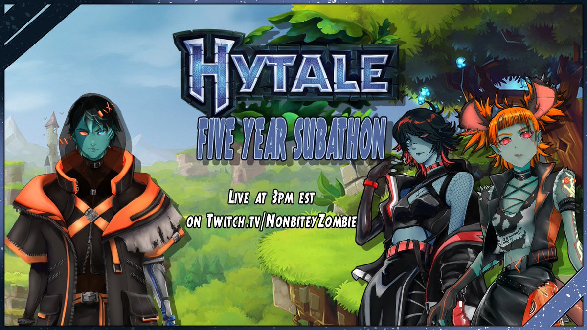 ✨FIVE YEAR SUBATHON!!✨

Today's the day! I'll be seeing you all at 3pm est to celebrate five years of vtubing! I'm proud of these past five years! 

Make sure you come to stream as well for the <a href="/The_VTRC/">VTuber Research Club</a> giveaway! Remember one lucky winner is getting a free 1 hour slot!