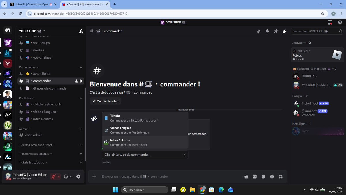 👀 Serveur discord soon... 
🙏 <a href="/Kyzzlevrai/">Kyzz</a>