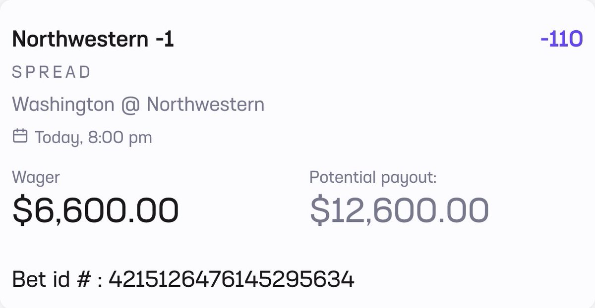 PropJoeDFS's tweet image. CBB Play of the Week 💎

Northwestern -1 -110 (3U)

❤️‍🔥 = TAILING

Analysis👇
This is a matchup of two struggling Big Ten teams, but Northwestern profiles as the cleaner side at home. Neither team shoots it well from deep, yet Northwestern is still more efficient offensively and…