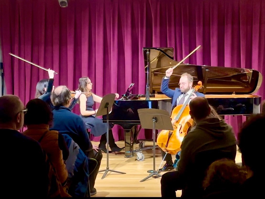 Started 2026 with a fantastic chamber music concert at Opera America’s National Opera Center, including the NY premiere of Ronen Shai’s ‘Fortune Teller’ Piano Trio 🎶 

#newyork #manhattan #chambermusic #concert #operaamerica