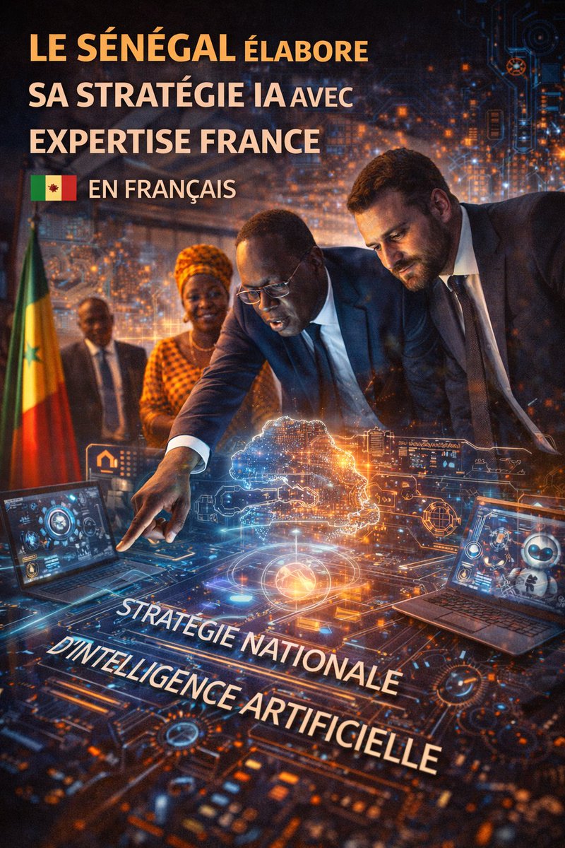 Le Sénégal ne peut donc pas élaborer sa stratégie IA sans son fidèle maitre adoré !?