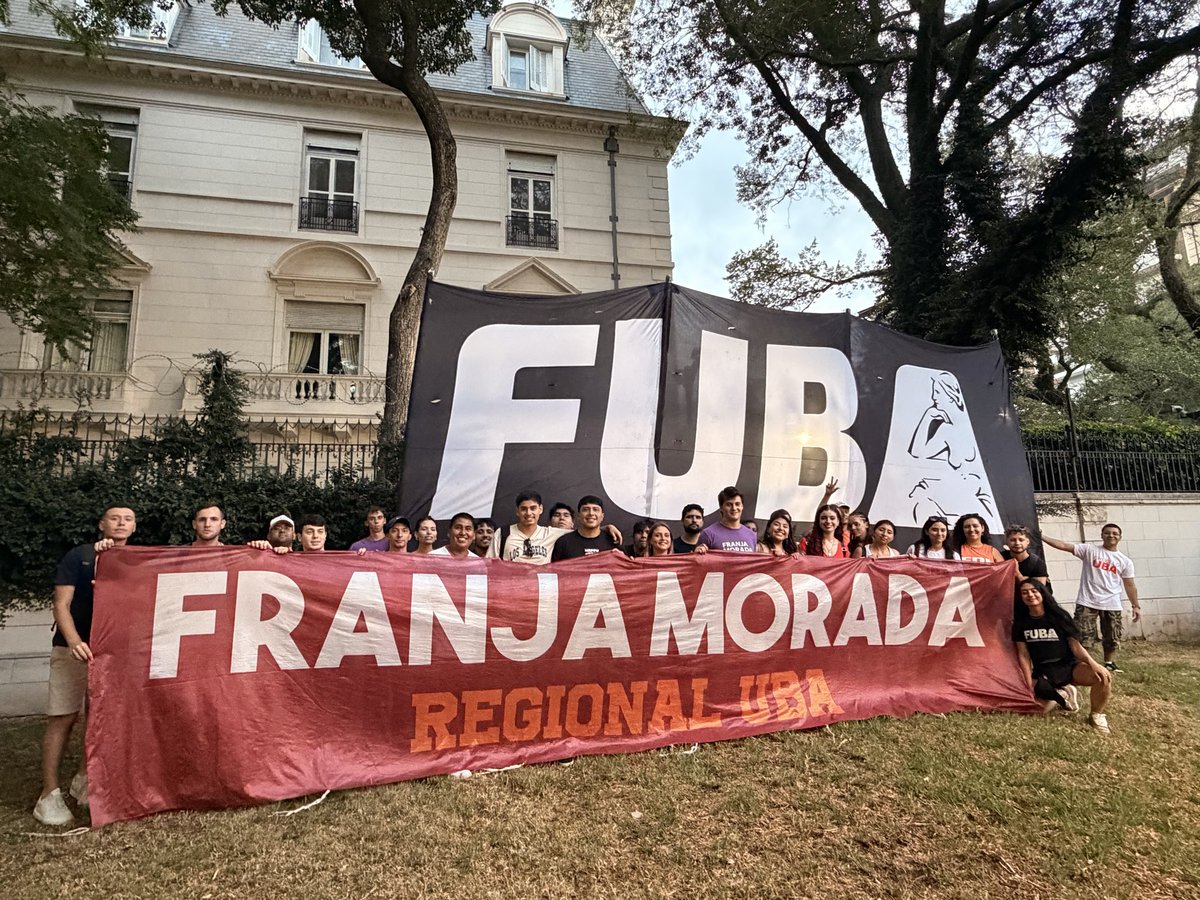 Franja Morada UBA tweet media