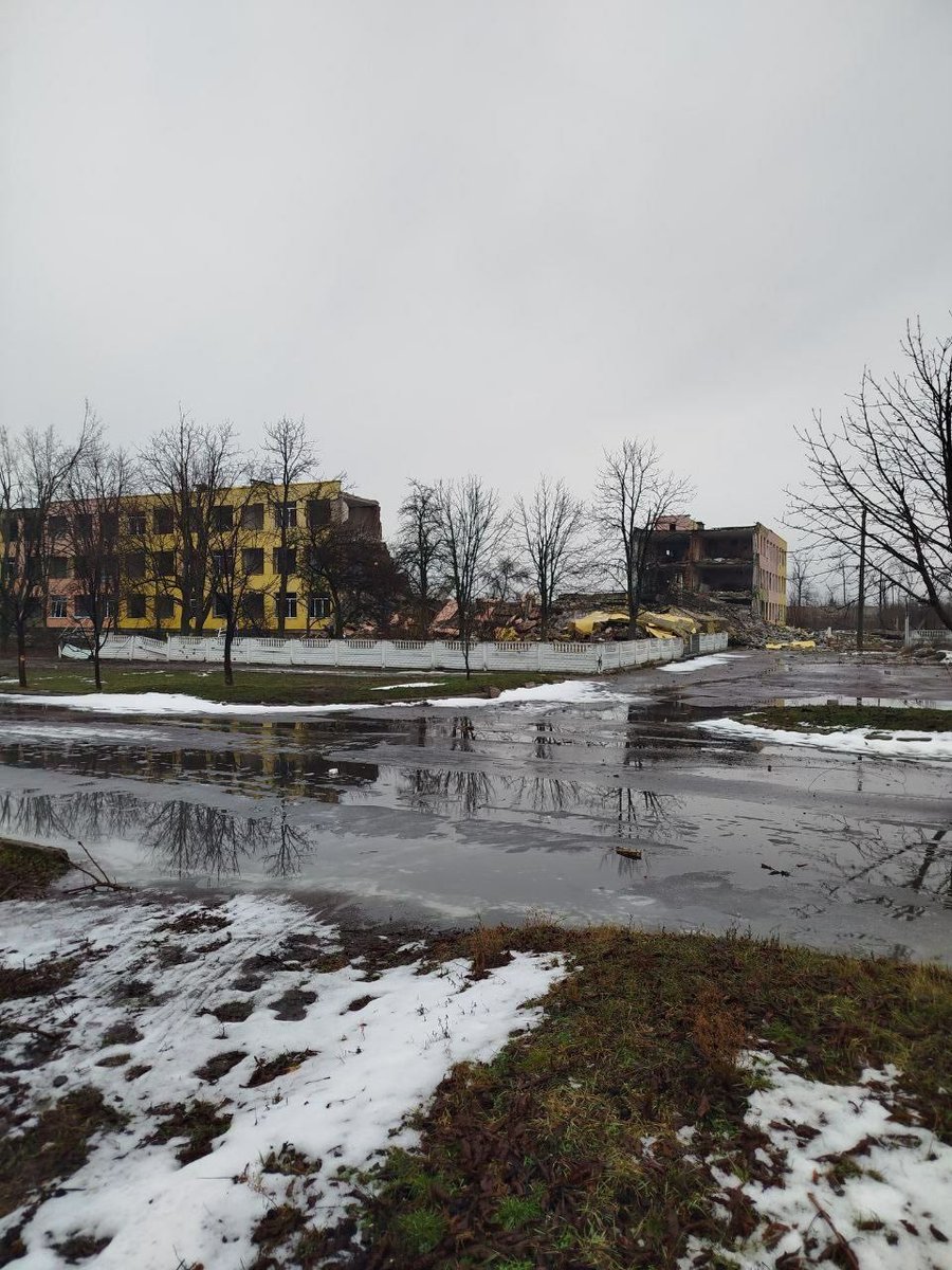 #Лиман #Liman  Разрушена школа