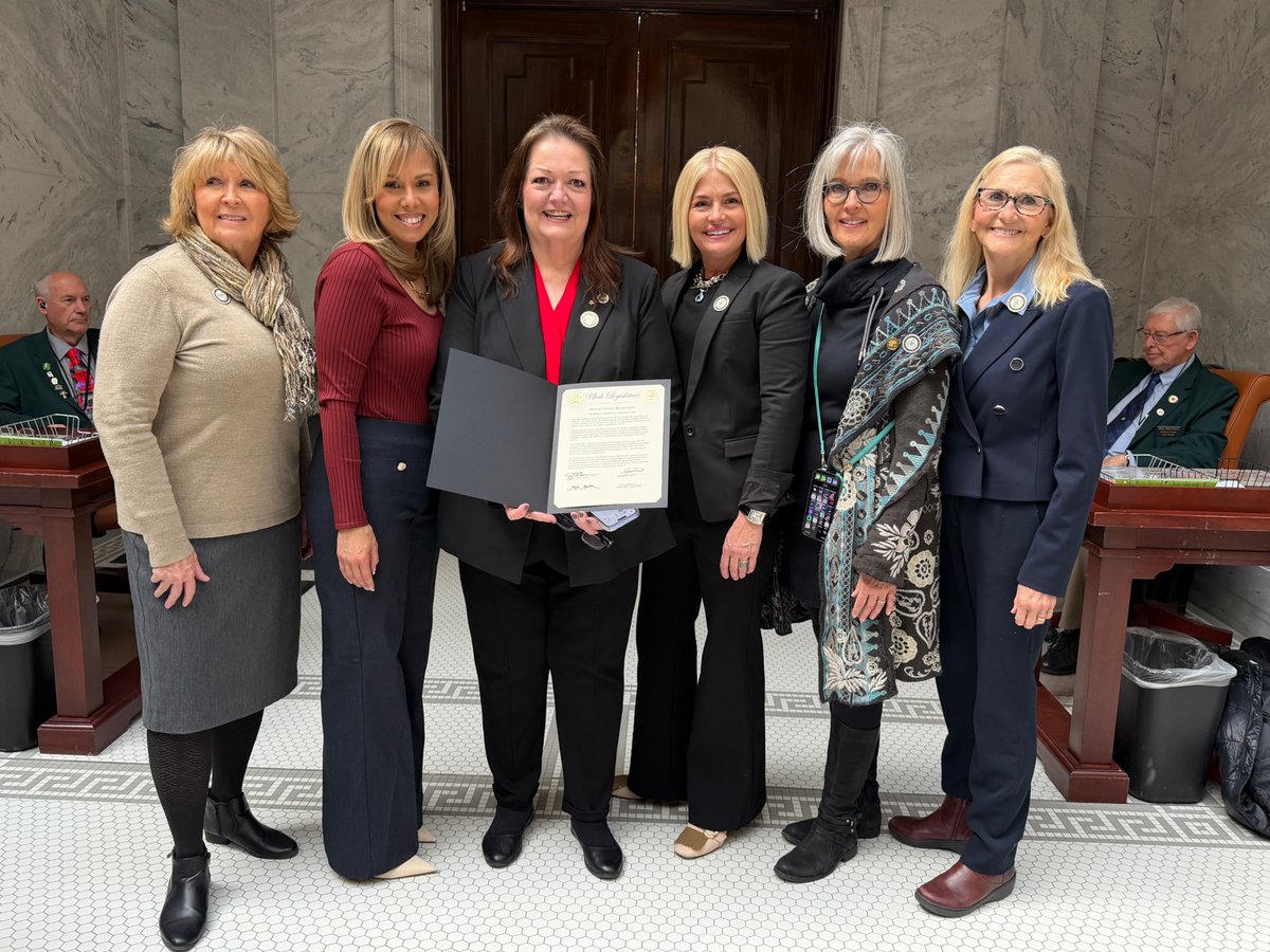 So honored to be recognized on the floor of the Utah House and Senate for all the hard work of so many this past year to rebuild and reinvigorate the oldest Republican women's organization in the nation - WRCSLC! Since 1899. <a href="/NFRW/">NFRW</a> <a href="/CherylKActon1/">CherylKActon</a> <a href="/heidi_balderree/">Senator Heidi Balderree</a> <a href="/GloriaVindas/">Gloria Vindas</a>