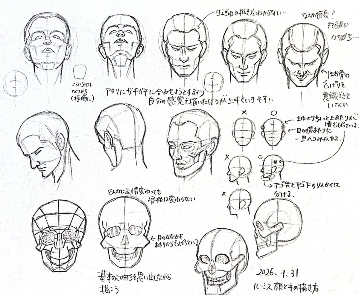 スカルプターのための美術解剖学＋モルフォ人体デッサン モルフォ人体デッサン 顔と手の描き方 (一部スカルプターのための美術
