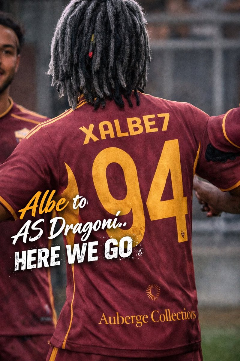 🚨🟠🔴 <a href="/Albe_I7I/">xAlbe7</a> è un nuovo giocatore dei AS Dragoni..HERE WE GO!
Attaccante completo che va a completare il nostro reparto offensivo, il tassello che ci mancava. Esperienza da vendere anche per lui, serietà , grande amico e persona prima di tutto.