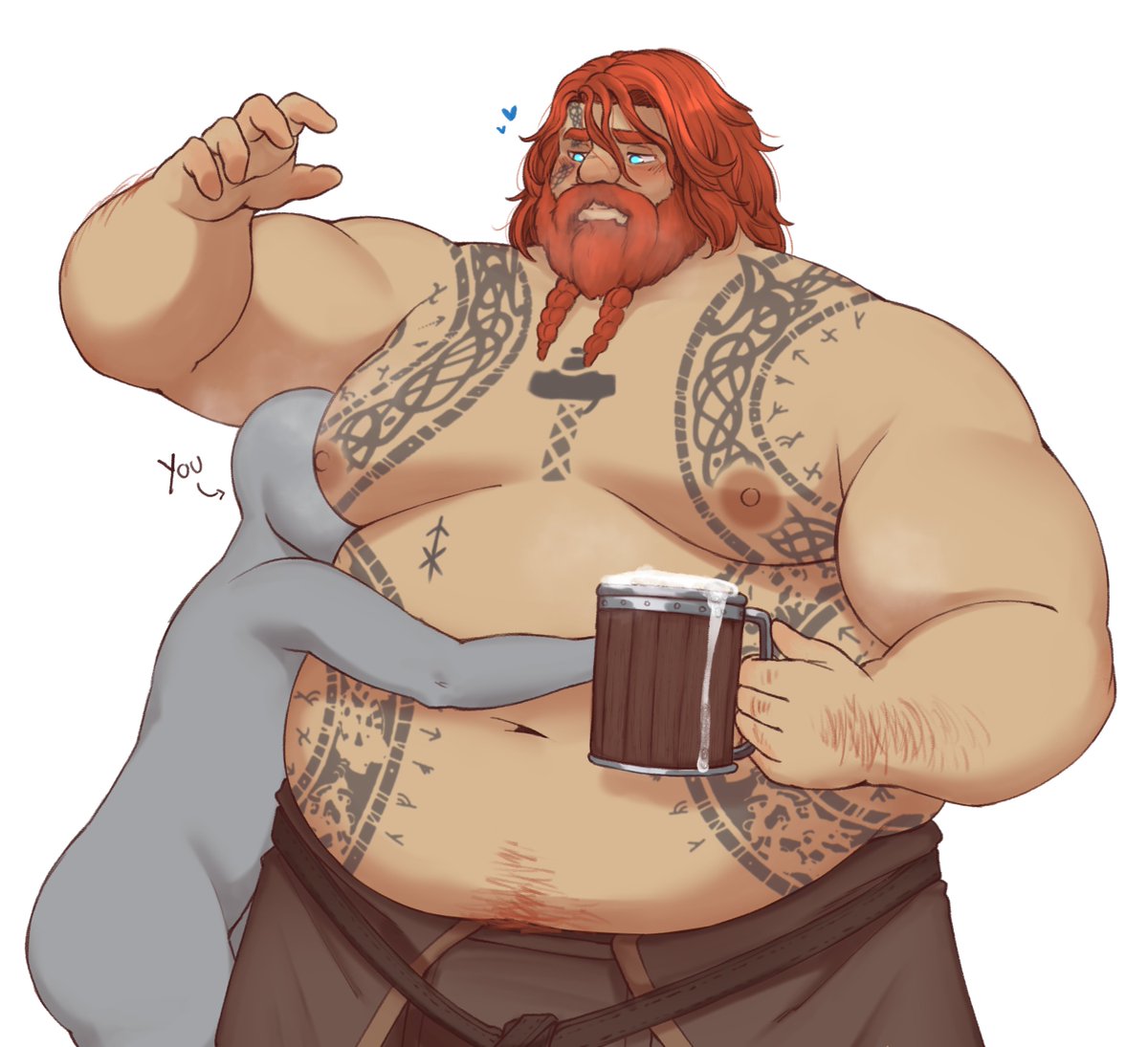 NeverOceano's tweet photo. Y'all can't leave this man alone, huh?

It's okay, Thor really likes it 💙 https://t.co/9uagFMDJD4