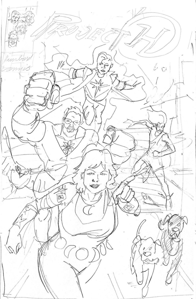 YubCast's tweet photo. On Christmas morning, each person opened the comic covers and I read them their superhero origin story and how it fits in with their personalities and goals. No AI was used in this project. https://t.co/KonqPJAFdk