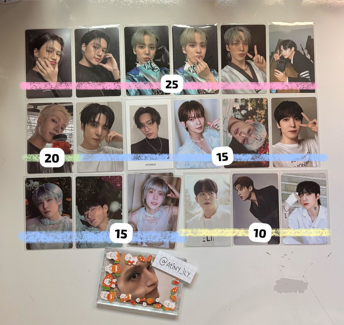 VENDA / VENDO ATEEZ  

✨ valor + frete (super frete)
✨ envios prazo até 5 dias 
✨ reservo com certeza de compra e aceito troca (por hwa)
✨ interesse? só me chamar!
✨ feedbacks: padlet.com/atiny_ily/my-f…