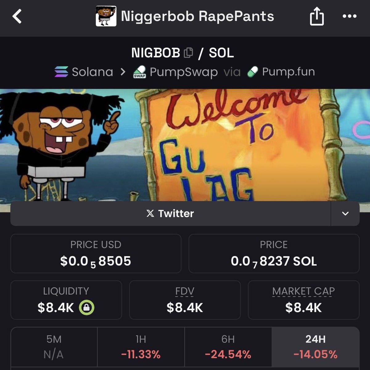 Its over for $nigbob btw 

wrap this shit up, im talking to myself anyways