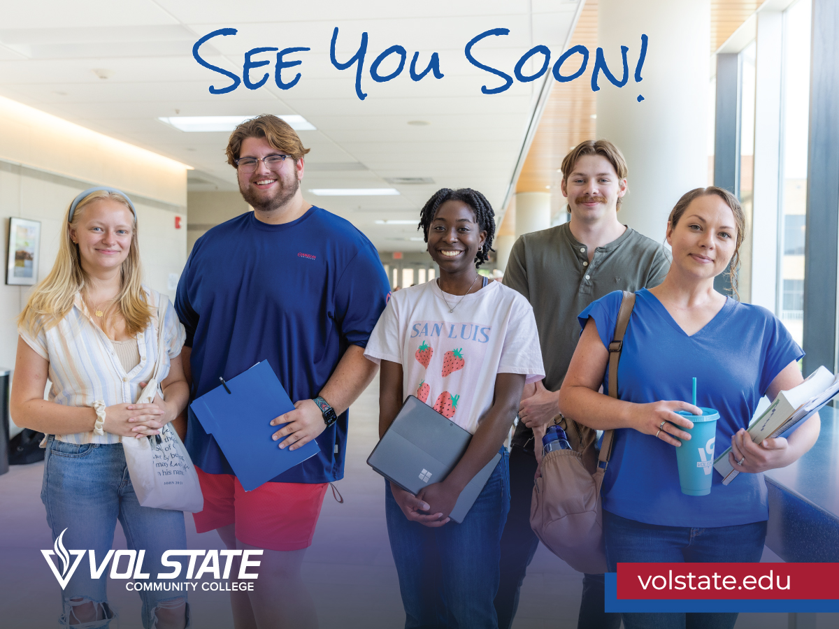 volstatecampus's tweet photo. Vol State is open on Monday! We are excited to share that all locations will be open for normal business operations, and we will return to in-person instruction on Monday, February 2nd. Please be safe driving in. We can’t wait to see you again!
#VolState #YesWereOpen #OpenForBusiness #BackToSchool