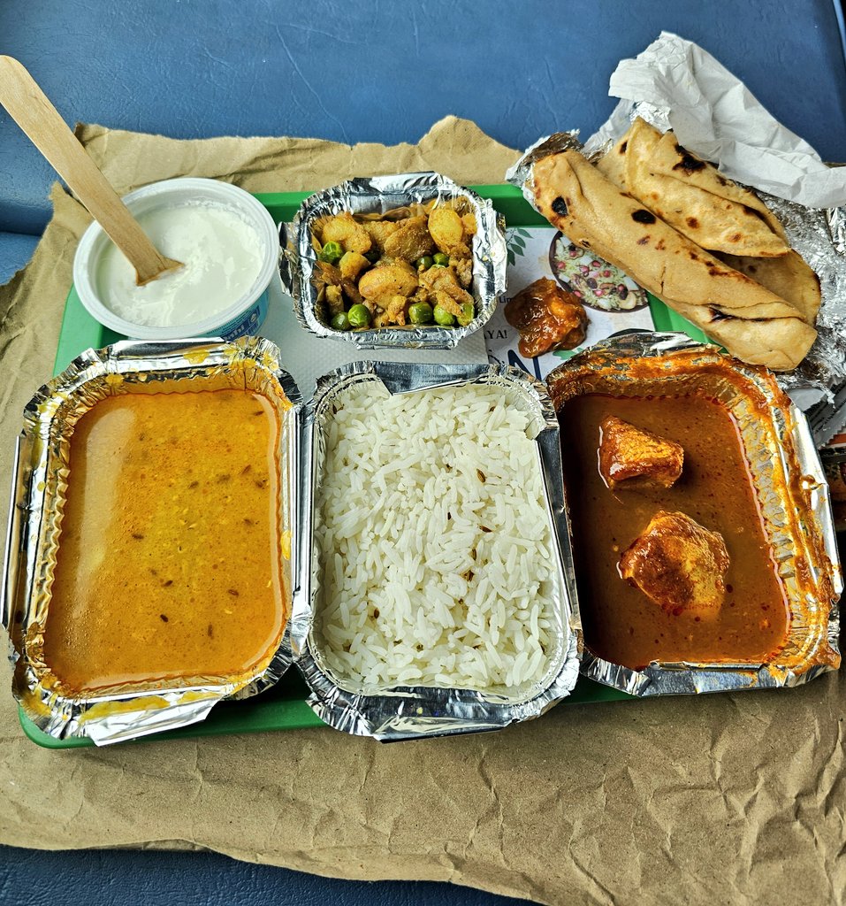 jitendra858_'s tweet photo. Is this the food standard of Premium trains like Rajdhani Express ?(20817)
Lunch and Dinner served almost the same items.
Quality below average, completely tasteless.
If food is outsourced, who is accountable ?
@RailMinIndia @IRCTCofficial @AshwiniVaishnaw
@RailwaySeva @MoCA_GoI https://t.co/QTEYX4tuAY