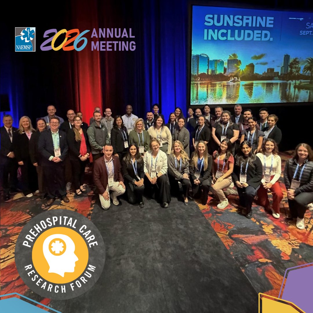 Prehospital Care Research Forum tweet media