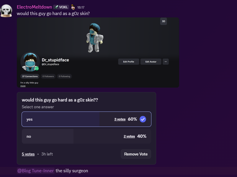debunkedrbxnews's tweet photo. !! || NEWZ || !!
A possible g0z skin again.
#debunked #debunkedroblox https://t.co/QZ49VIs3av