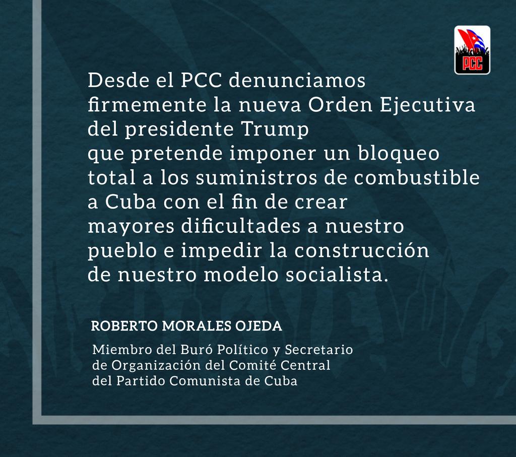 Enfrentaremos la nueva arremetida con firmeza, ecuanimidad y seguridad de que la razón está absolutamente de nuestra parte. La decisión es una: ¡Patria o Muerte, Venceremos!

#CubaVencerá
