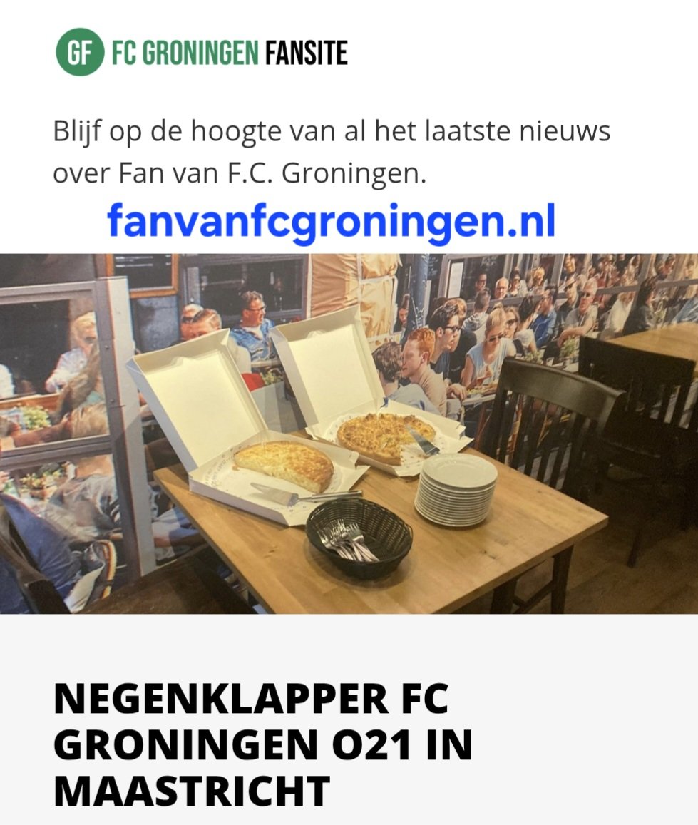 Fan van FC Groningen (@fcgradio) on Twitter photo 