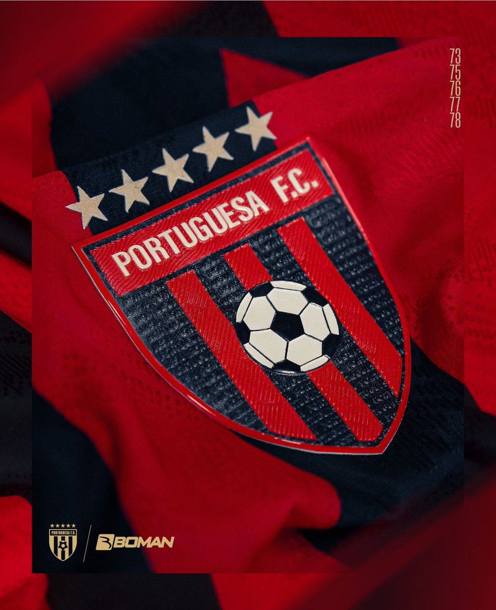 Esta no es solo la camiseta principal.
Es la piel de nuestra historia,
los colores que nunca se rinden a dejarlo todo en la cancha. ❤️🖤 y el orgullo que se defiende en cada partido.
Aquí late Portuguesa FC.
En cada franja, en cada detalle. PORTUGUESA FC x BOMAN SPORT.