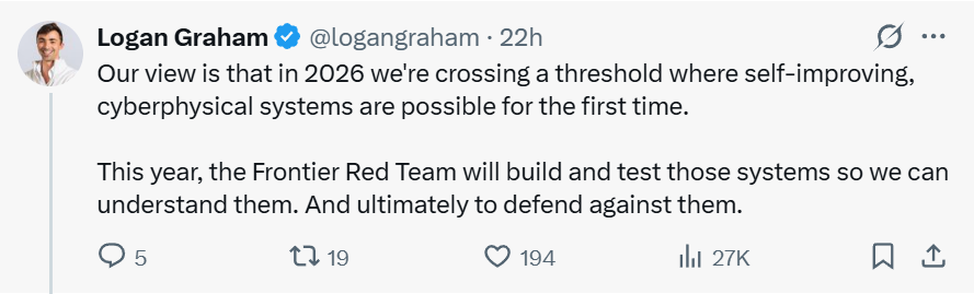 Frontier Red Team quote