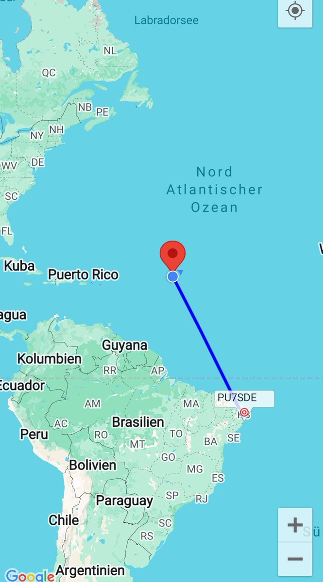 DL6AP's tweet image. Tnx for Qs frm GK59MM: #PU7YMM and #PU7SDE, both frm Recife ⛴️  🛰