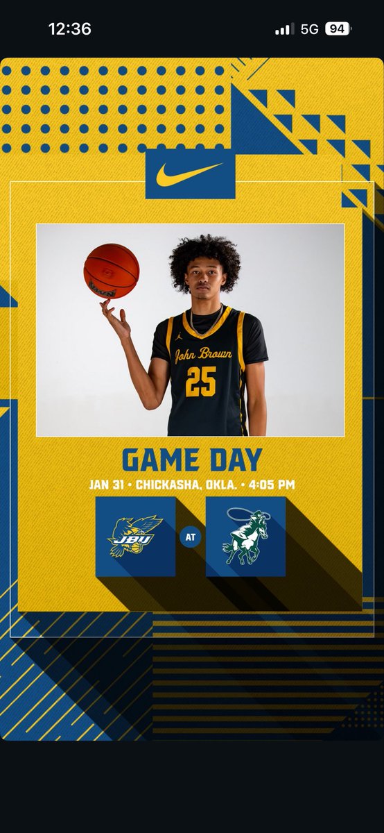 John Brown Men's Basketball tweet media