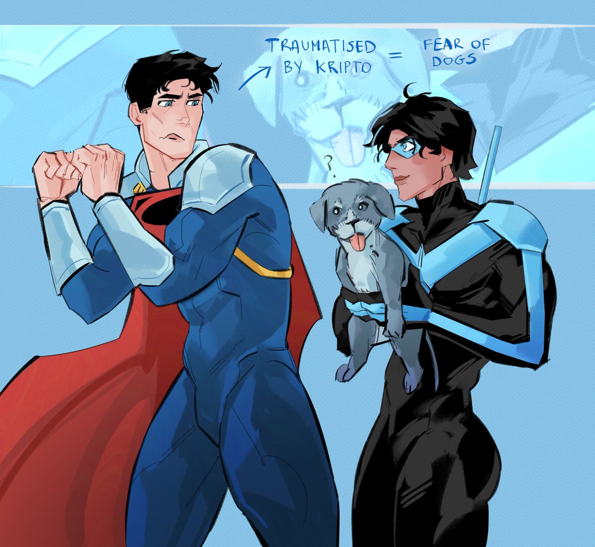 FlyingDidii's tweet photo. Haley is Dick’s secret weapon

#primewing #nightwing #dickgrayson #superboyprime https://t.co/F4qdLg04Ci