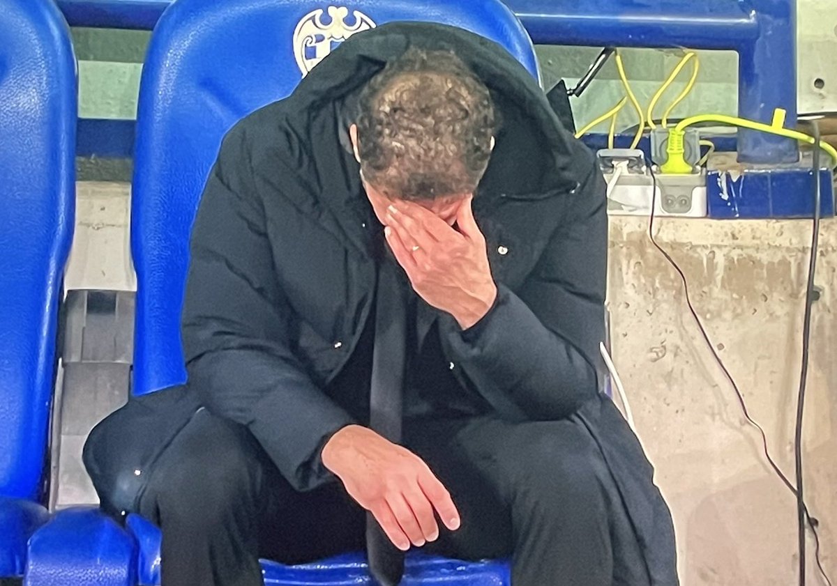 A mí me podréis decir lo que queráis, pero Simeone lo está pasando igual o peor que nosotros.