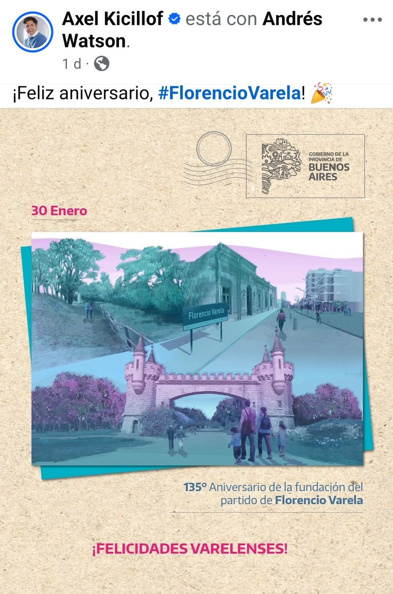 Pero publicame una foto de la cancha de Defensa en vez de ese edit horrendo <a href="/Kicillofok/">Axel Kicillof</a>