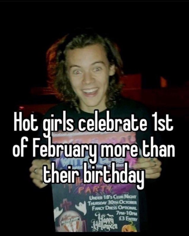 its officially Harry's day