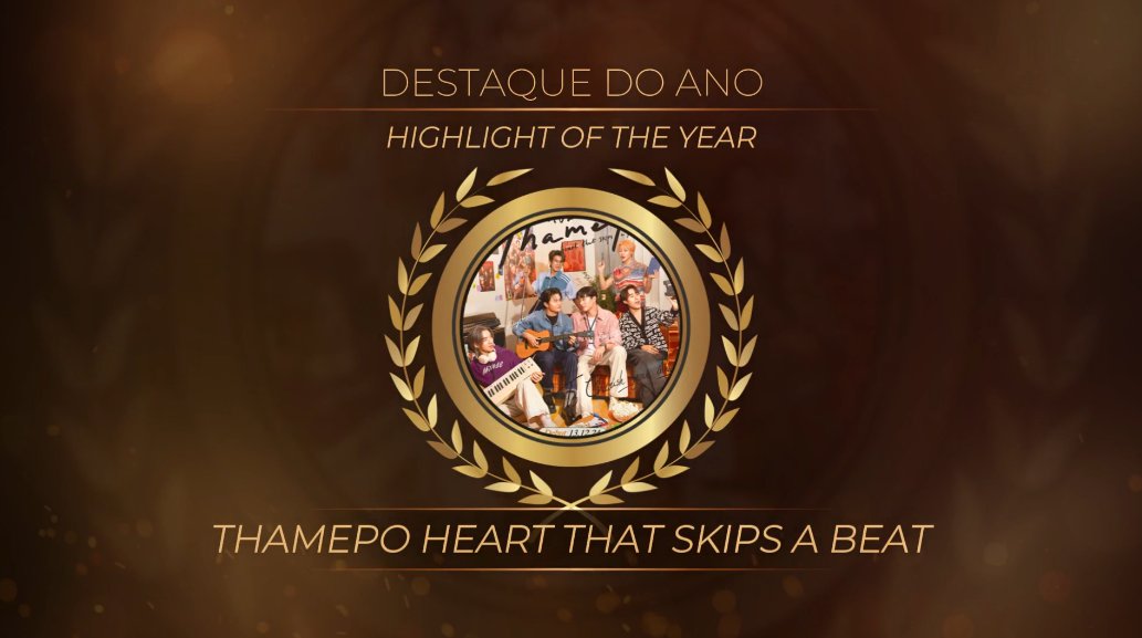 npblent's tweet image. 🏆 • DESTAQUE DO ANO | HIGHLIGHT OF THE YEAR

VENCEDOR | WINNER:
✦ ThamePo Heart That Skips A Beat

#NPBLChoiceAwards2025