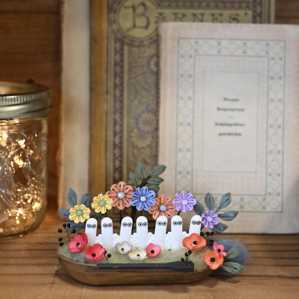 *Hanairo つまみ細工 tweet media