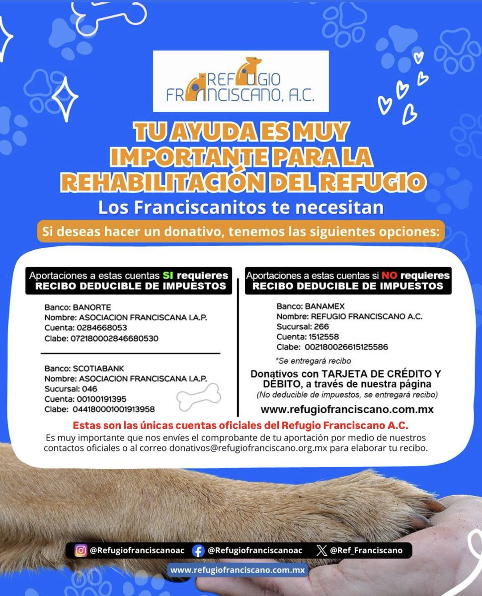 REFUGIO FRANCISCANO AC tweet media