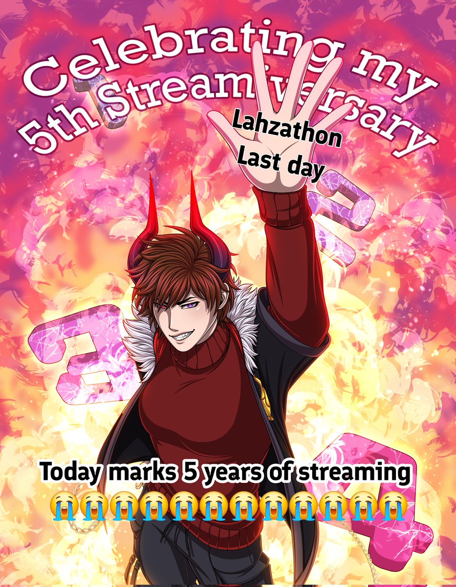 🔴Final day of the 5 years of streaming Lahzathon
⛓️ More minecraft, more cringe, more freak