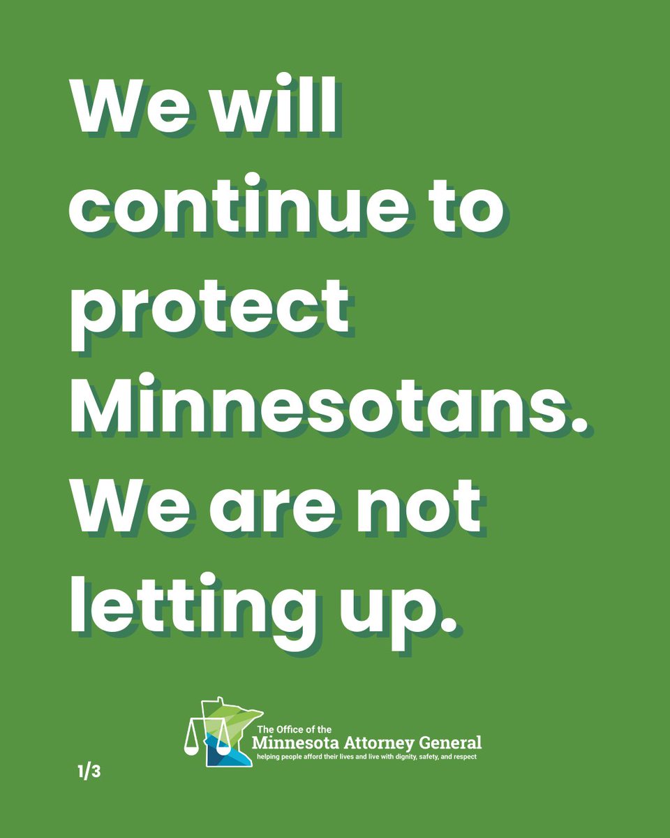 Attorney General Keith Ellison tweet media