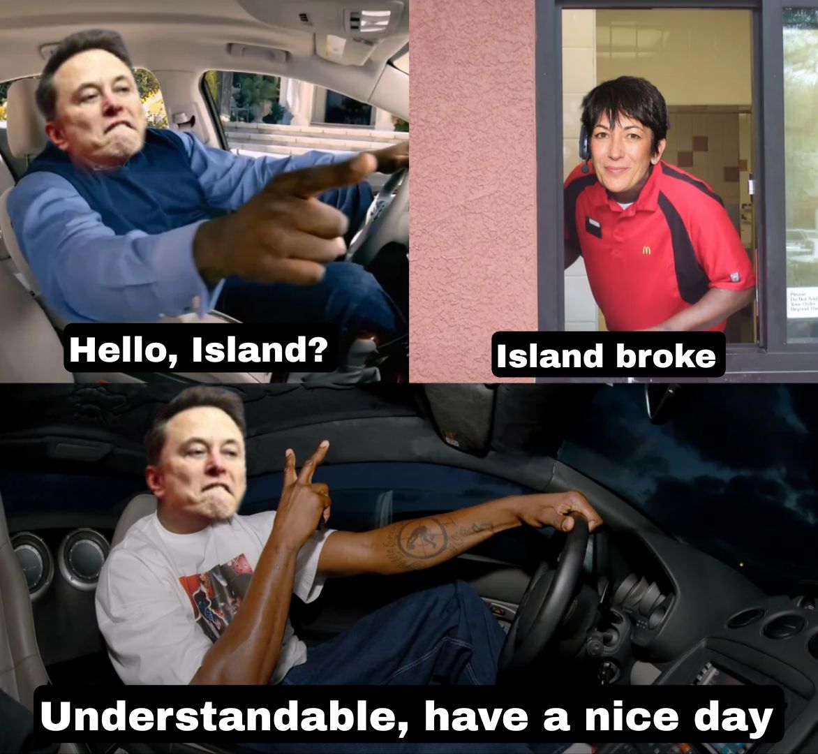 Imagine being so unlikeable that even the other soulless pedo scum billionaires don't want to have anything to do with you

Go fuck yourself, Elon