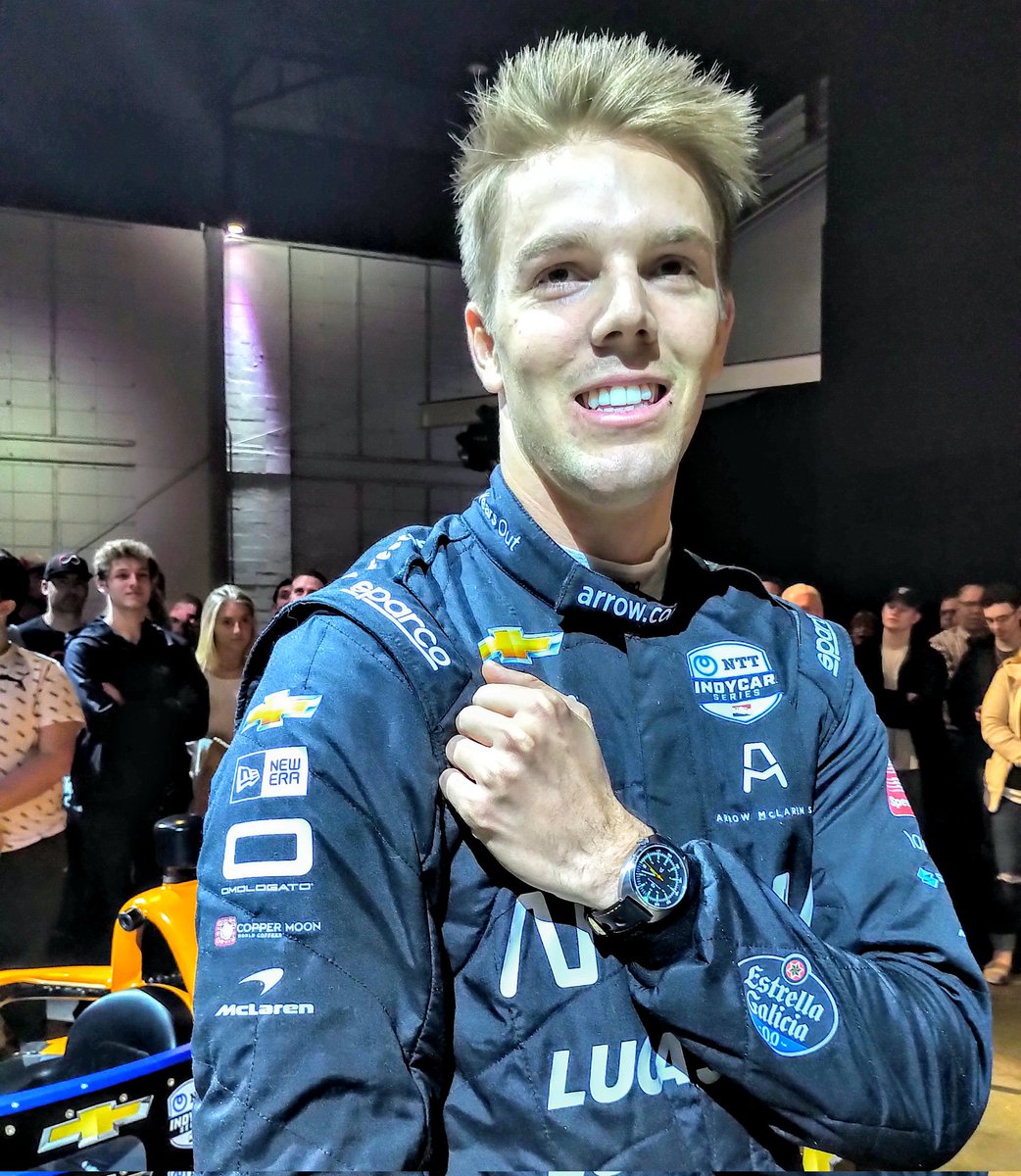 Worked with Oliver when he was at McLaren, really easy going guy