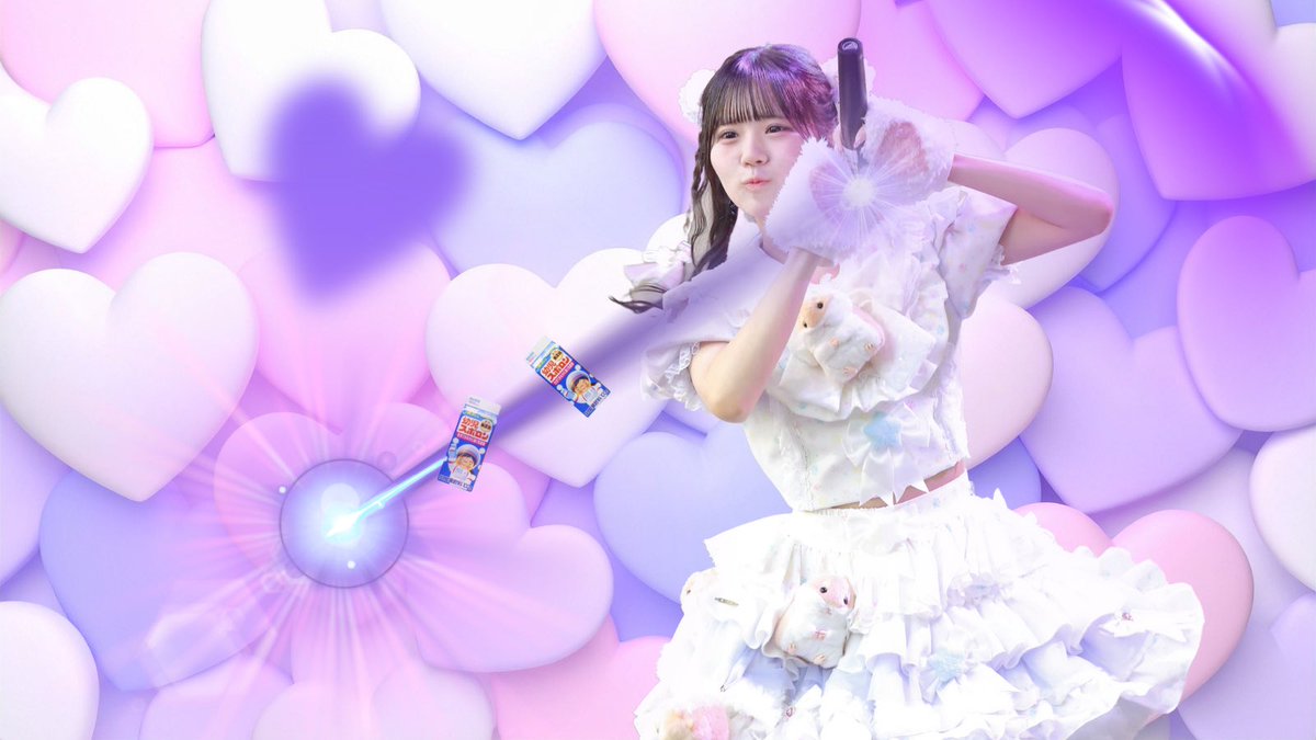 おはよう❣️スポロンちゃん🍼💜 キッザニアが似合う女の子👧🏻 あいな