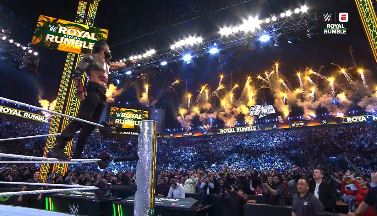 We did it. #RoyalRumble