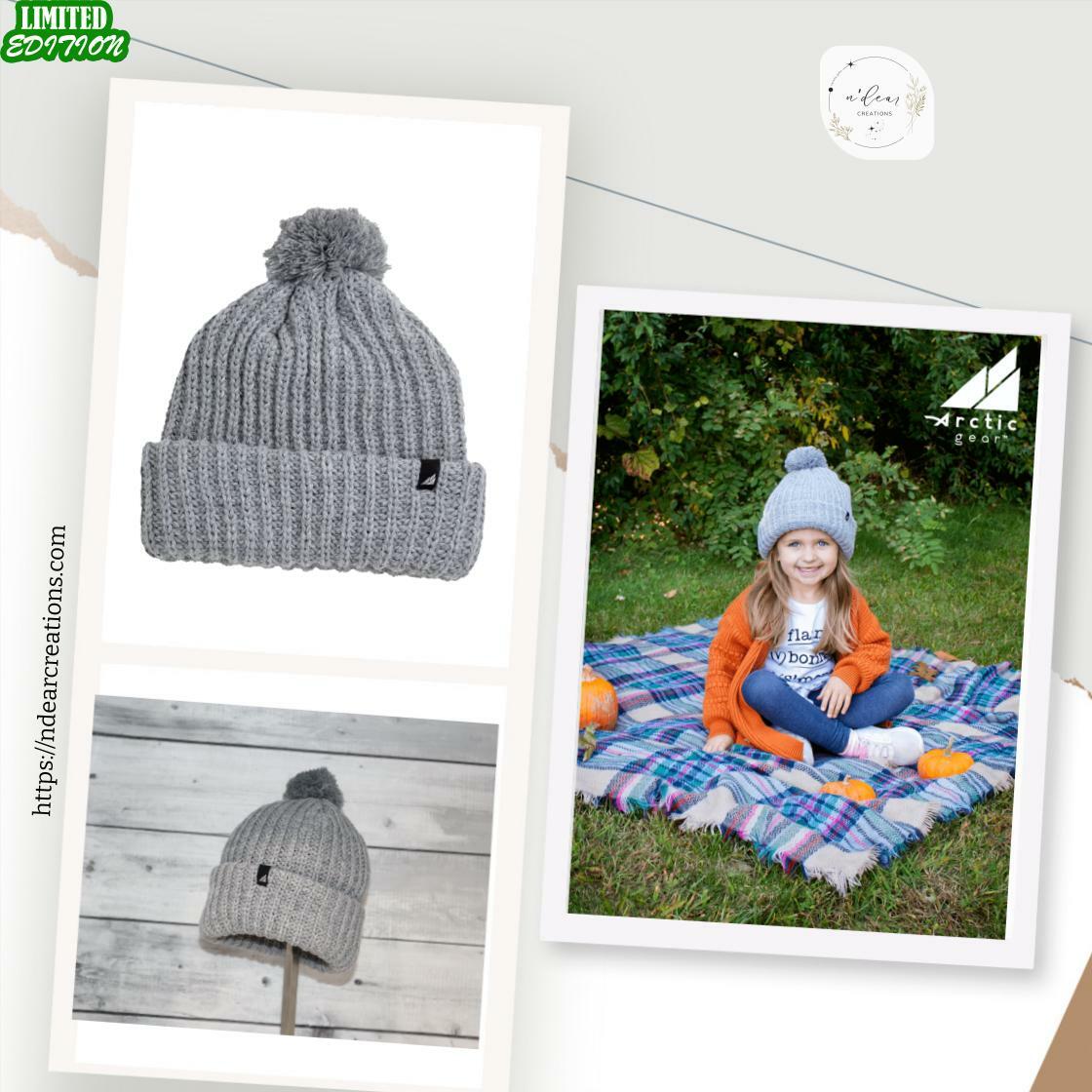 ndearcreations's tweet image. Keep your little ones cozy this season with our Child Acrylic Ribbed Cuff Hat with Pom—perfect for holiday adventures! Get yours today for just $14.99! #UniquePresent #ChildAcrylicRibbedCuffHat

Shop Now ndearcreations.com/products/child…