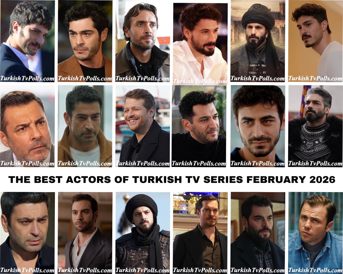turkishtvpolls's tweet photo. #Actors #ActorsFebruary2026 #BestActors #BestActorsFebruary2026 #TurkishActors #TurkishActorsFebruary2026 #TurkishTvPolls
New Poll: Who is the Best Actor of Turkish Tv Series February 2026?
https://t.co/gjoz1zV6Zf https://t.co/9FmgE2DCRh